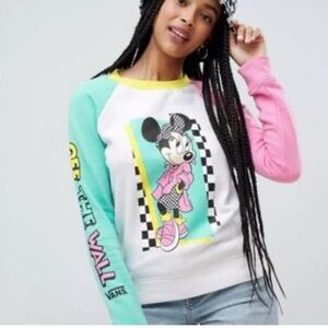 Minnie Mouse vans sweatshirt